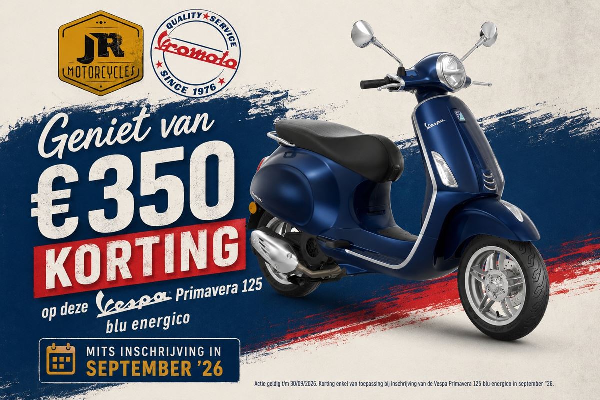 Promotie Vespa Primavera 50 - 125